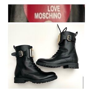 MOSCHINO Combat Boots